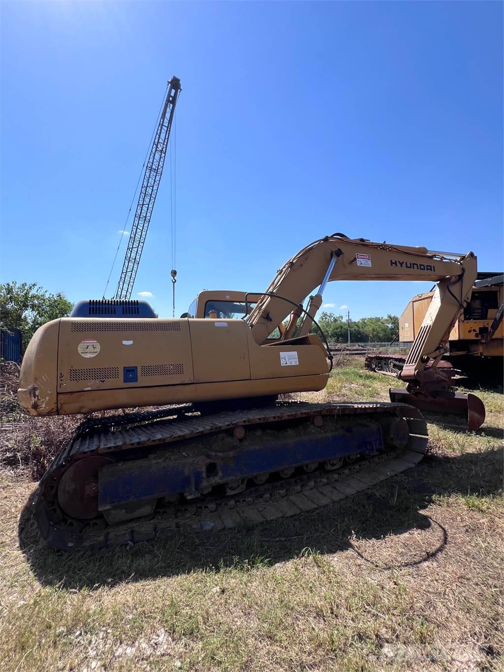 Hyundai 210LC Excavadoras sobre orugas