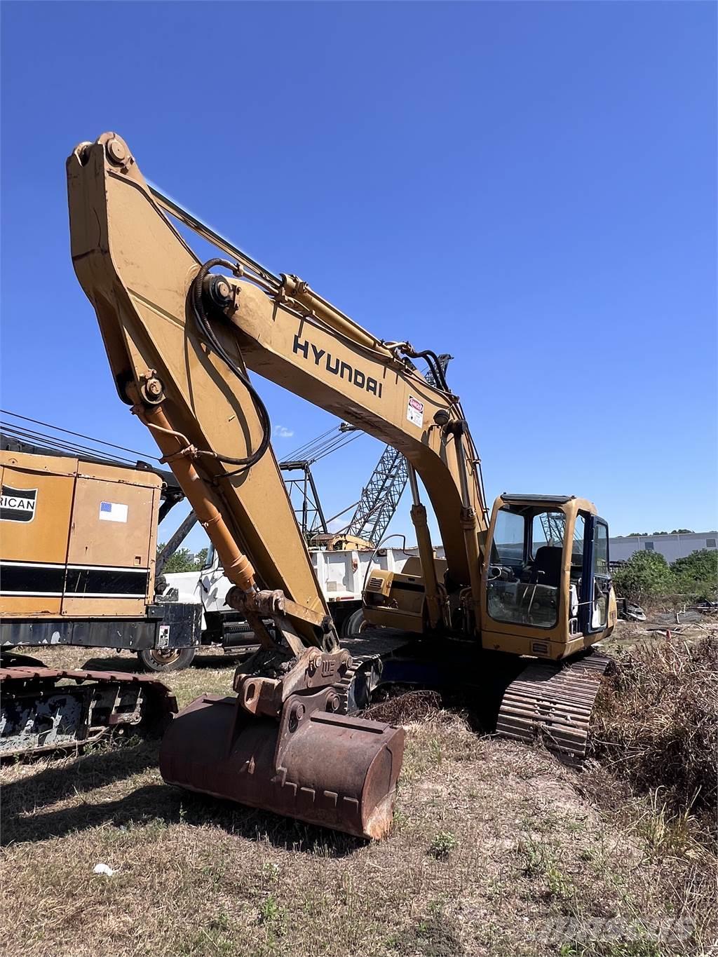 Hyundai 210LC Excavadoras sobre orugas