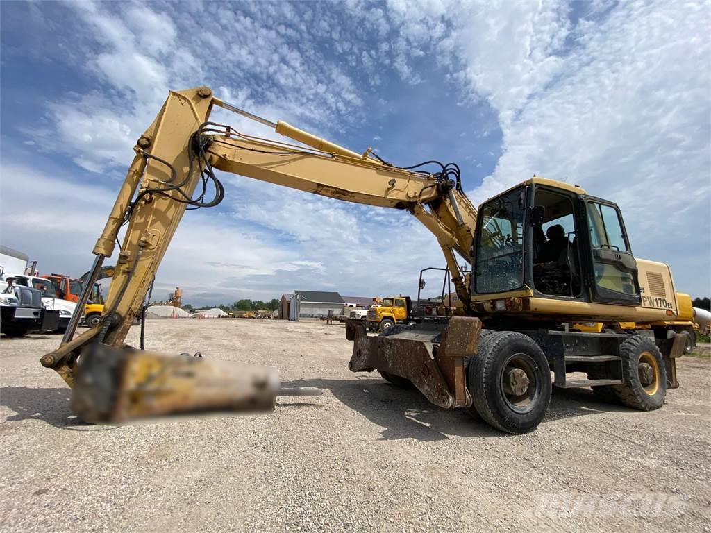 Komatsu PW170 Excavadoras de ruedas