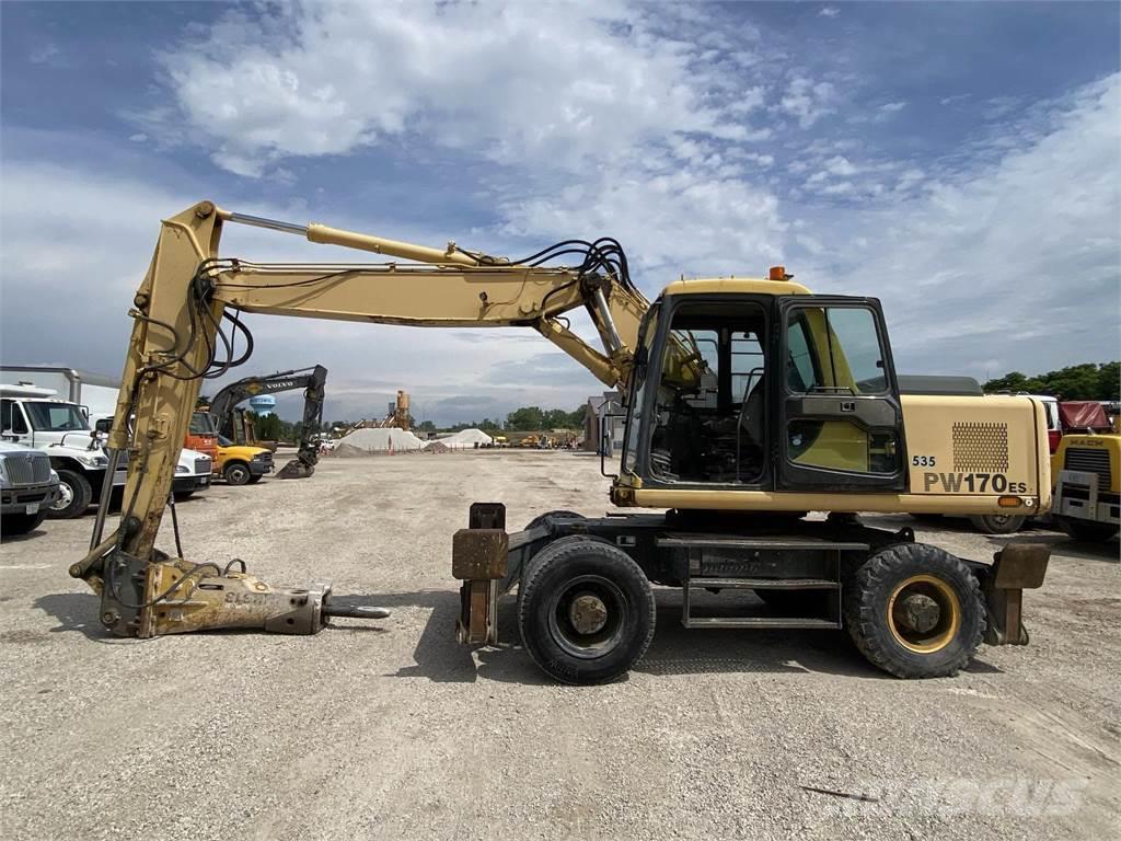 Komatsu PW170 Excavadoras de ruedas