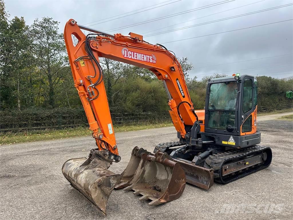 Doosan DX85R Excavadoras sobre orugas