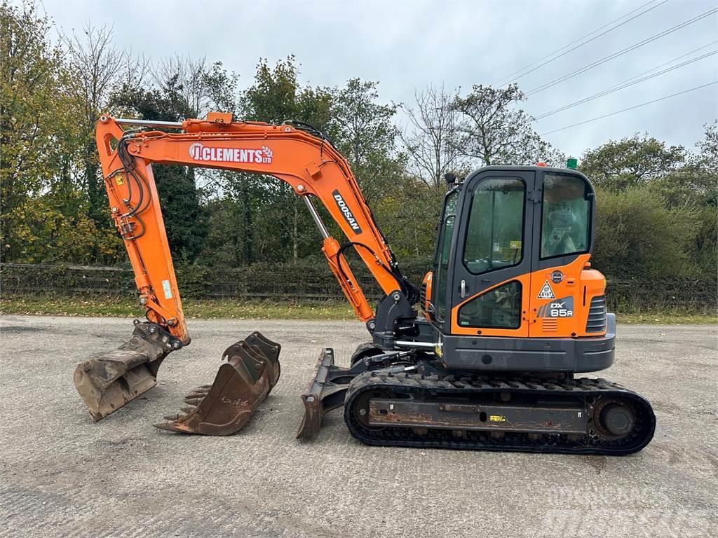 Doosan DX85R Excavadoras sobre orugas