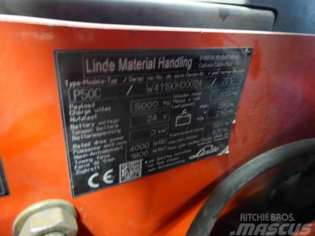 Linde P50L Camiones con grúa