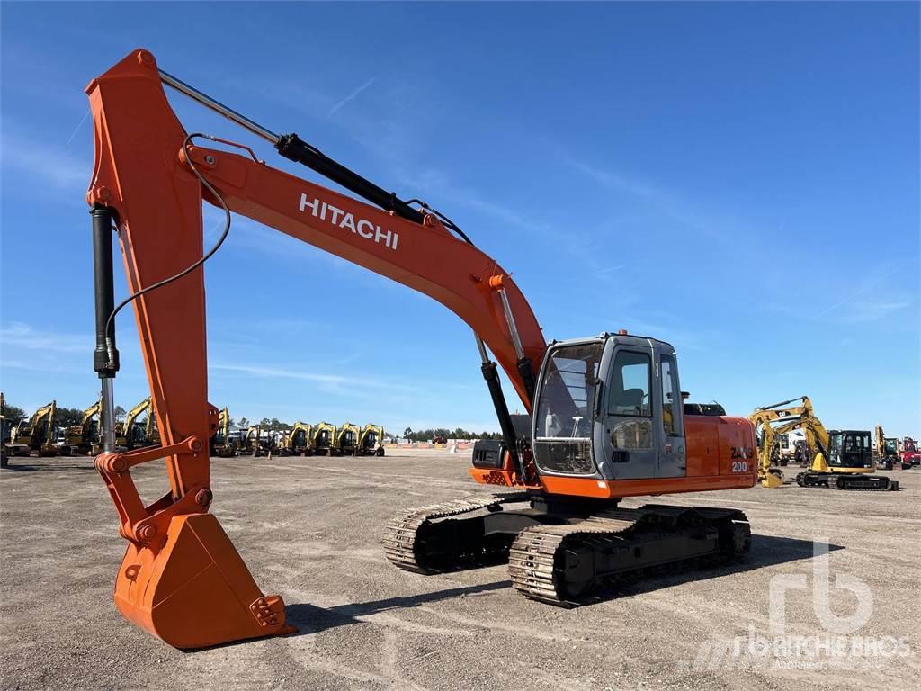 Hitachi ZX200 Excavadoras sobre orugas