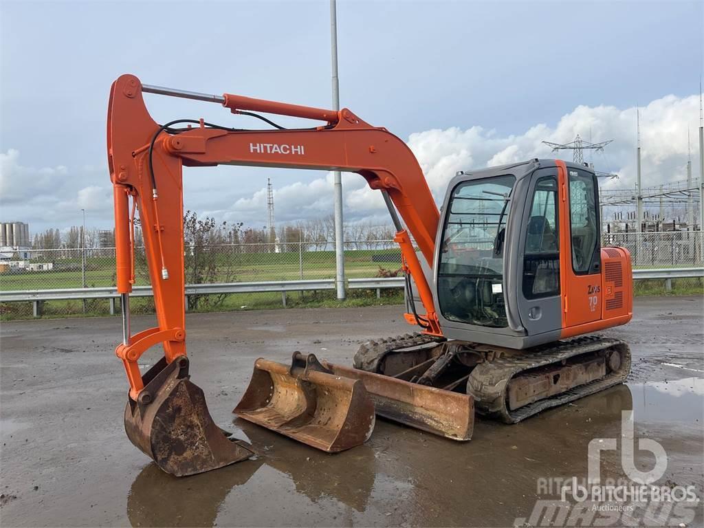 Hitachi ZX70LC Excavadoras sobre orugas