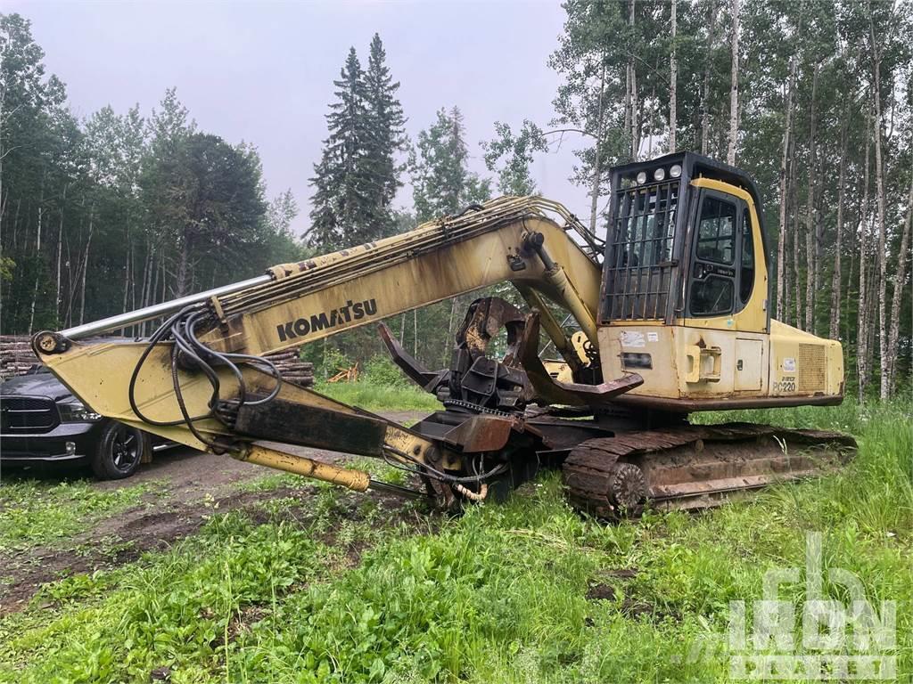 Komatsu PC220 Cargadoras forestales