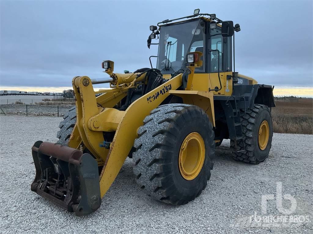 Komatsu WA380 Cargadoras sobre ruedas