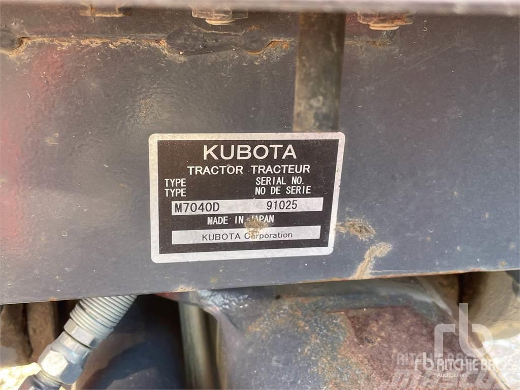 Kubota M7040D Tractores