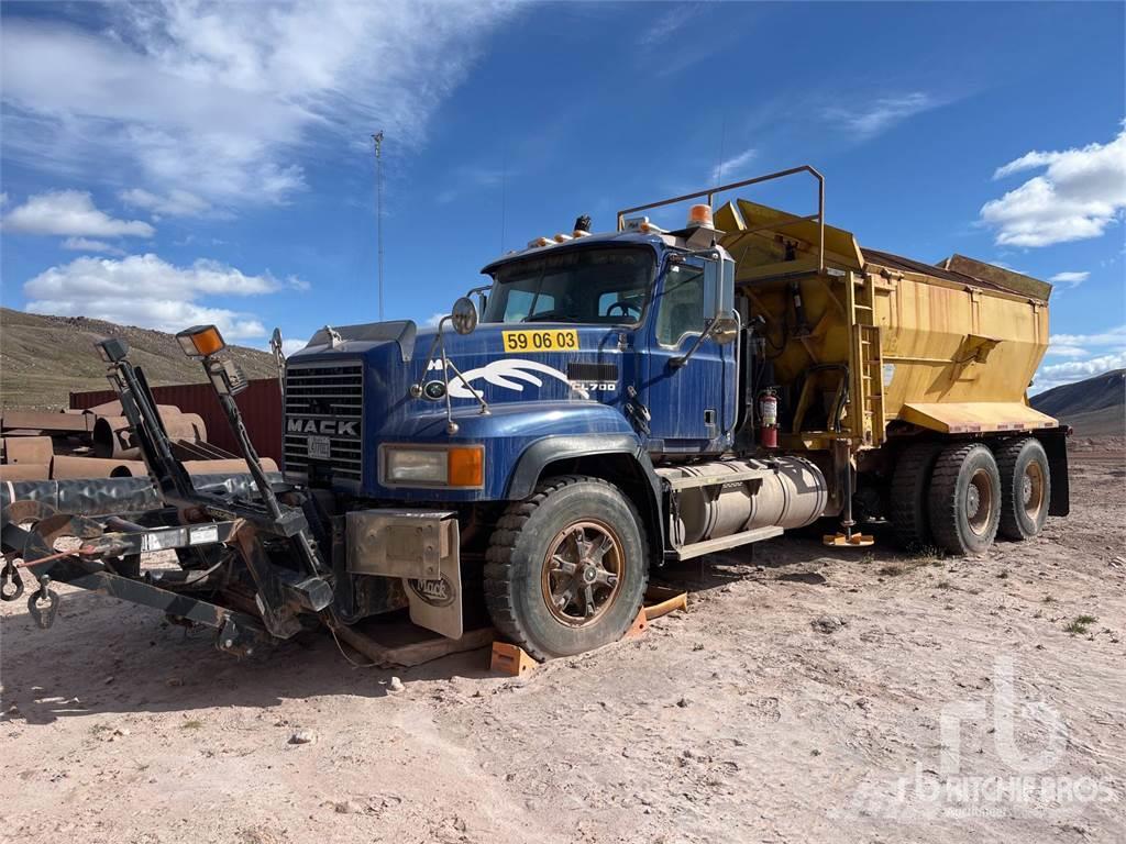 Mack CL733 Hojas y cuñas quitanieves