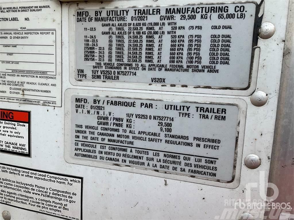 Utility VS2DX Semirremolques de carrocería de cajas