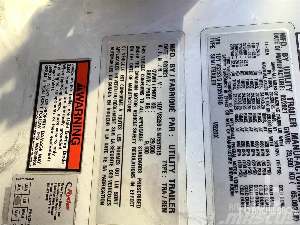 Utility VS2DX Semirremolques de carrocería de cajas