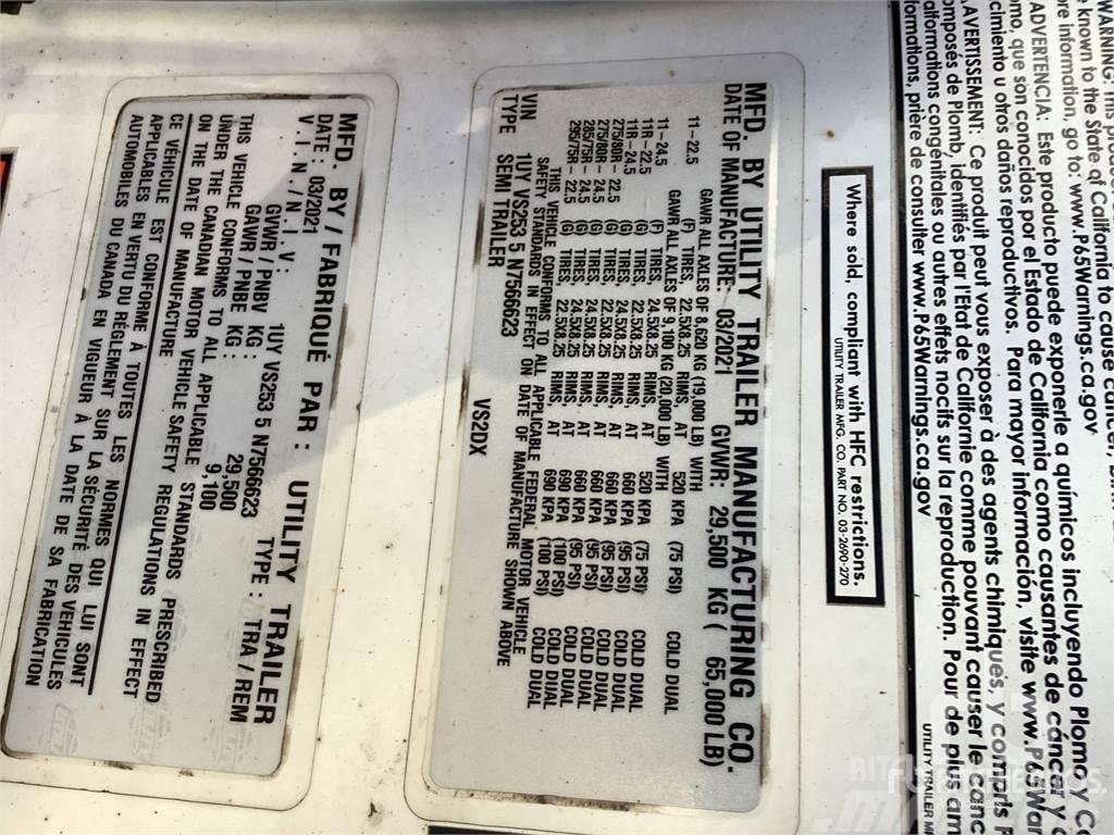 Utility VS2DX Semirremolques de carrocería de cajas