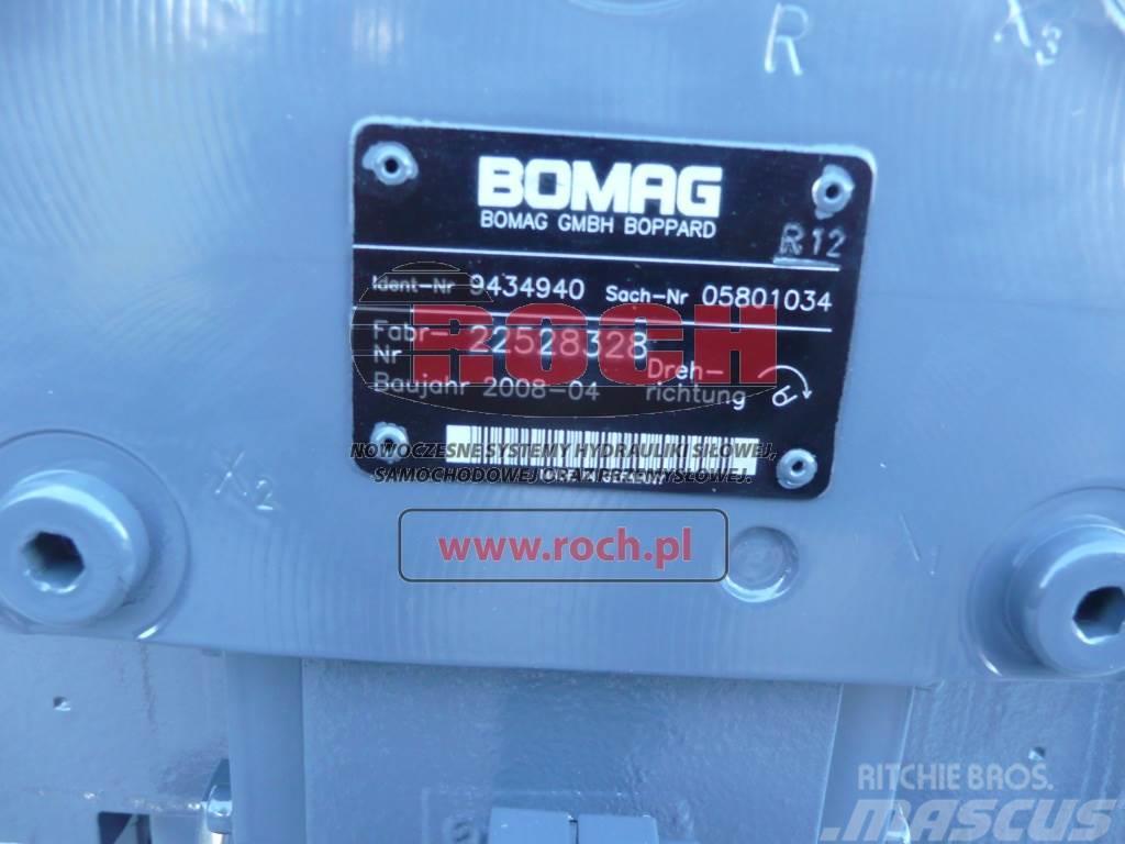 Bomag 9434940 05801034 Hidráulicos