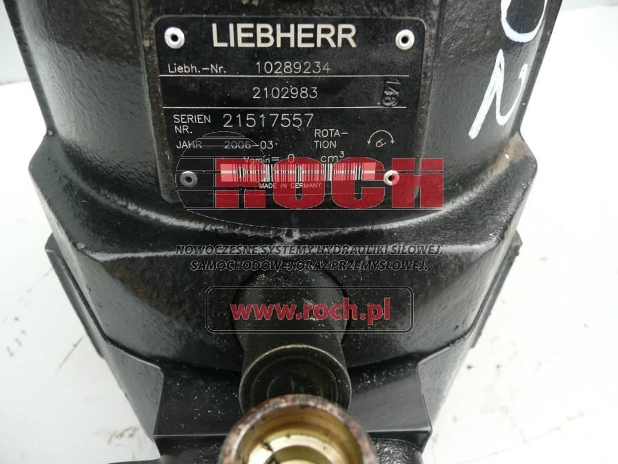 Liebherr 10289234 2102983 Motores