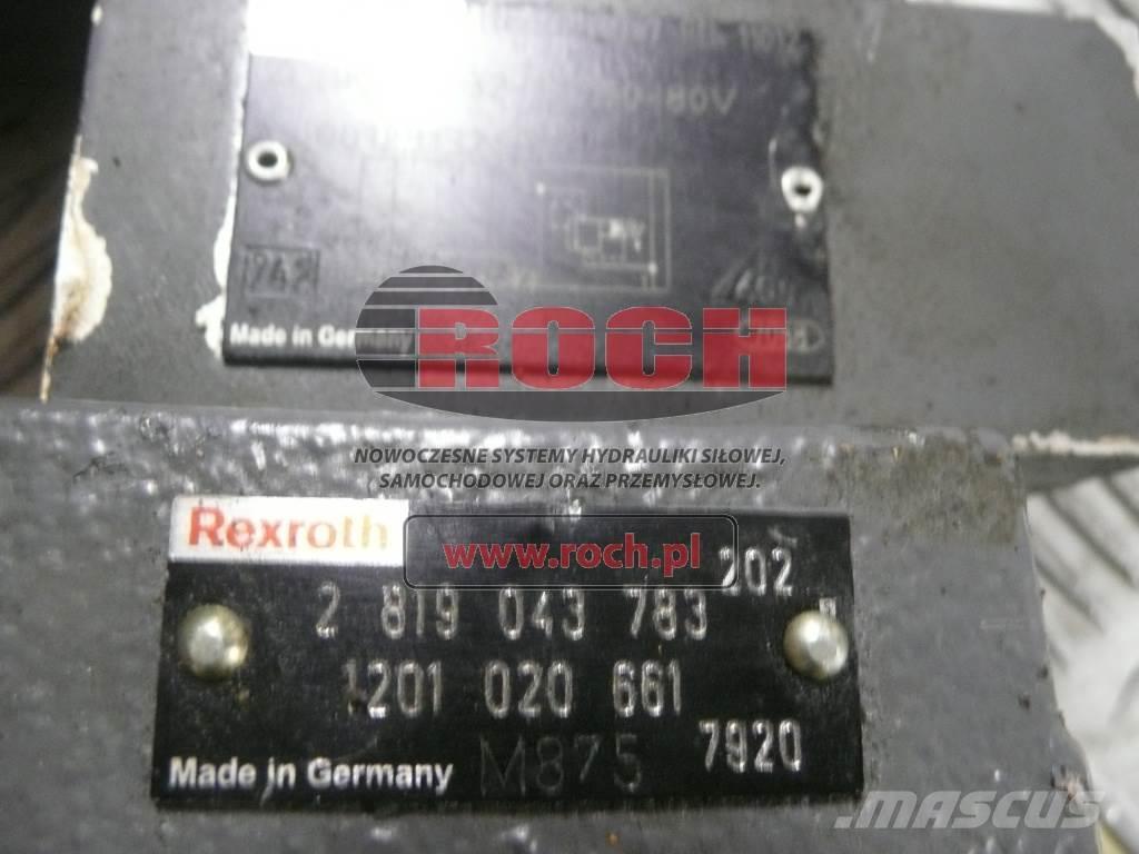 Rexroth 28190437831201 0206617920 - 1 SEKCYJNY + R90118184 Hidráulicos