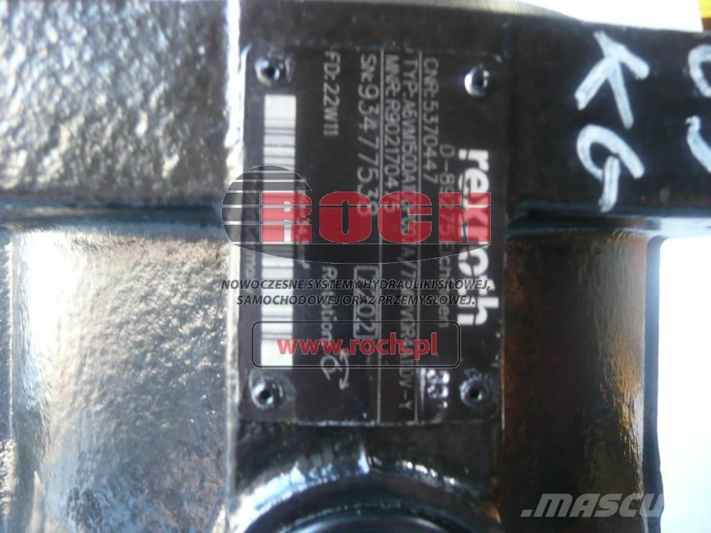 Rexroth A6VM150DA100P007A/71MWV0R4A11DV-Y 5370447 Motores