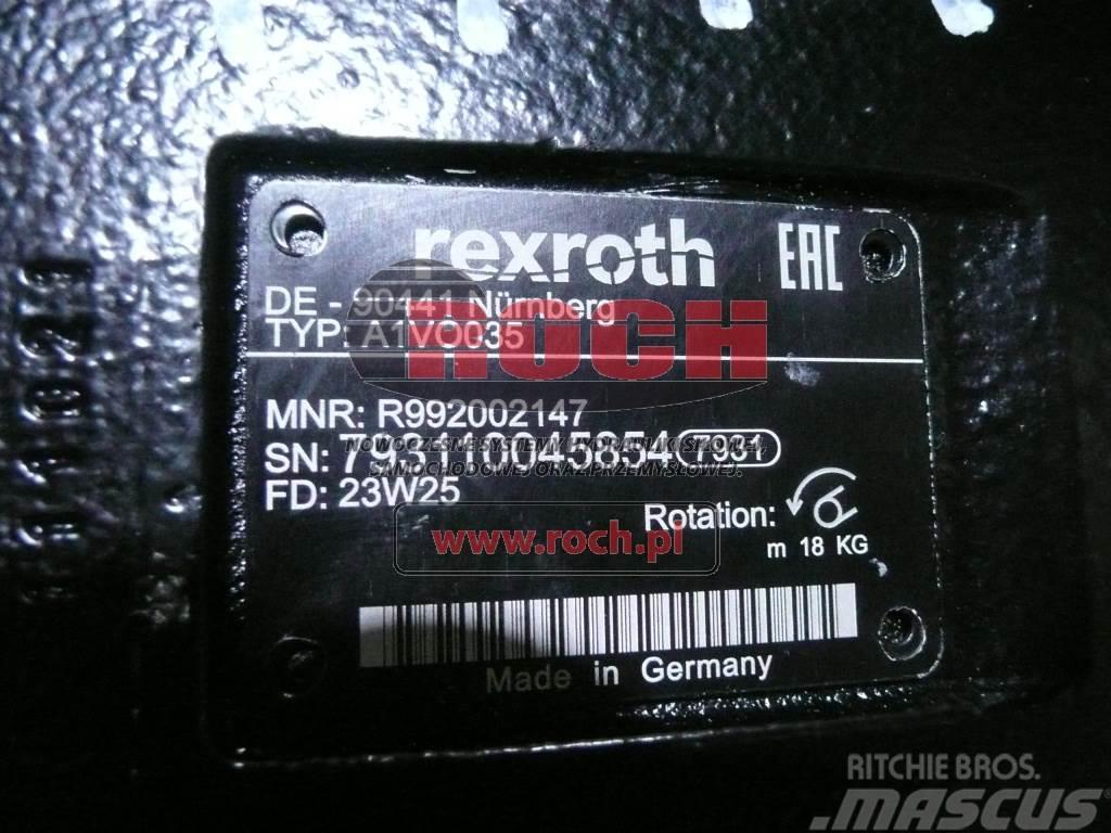 Rexroth L A1VO035 Hidráulicos