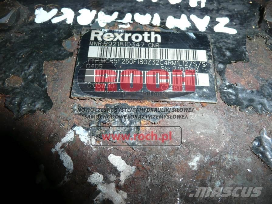 Rexroth MCR5F260F180Z32C4RM1L12/S/S 0409 Motores