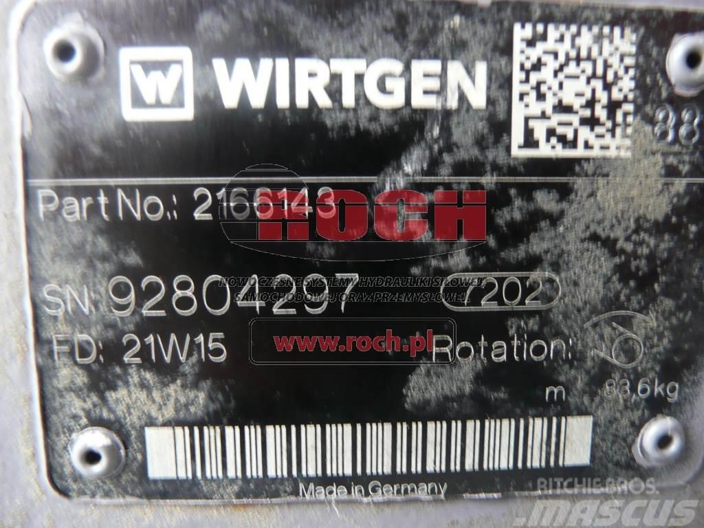 Wirtgen 2166143 Hidráulicos