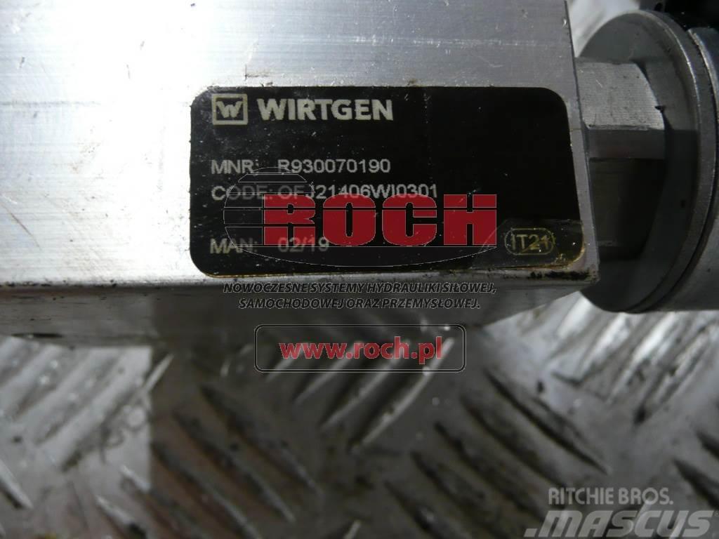 Wirtgen R930070190 0FJ214062WI0301 - 1 SEKCYJNY + R901003 Hidráulicos