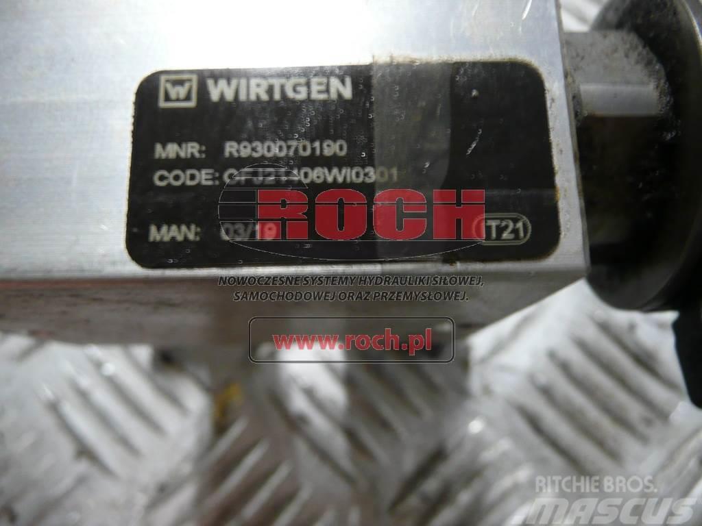 Wirtgen R930070190 0FJ21406WI0301 - 1 SEKCYJMY+ CEWKA Hidráulicos