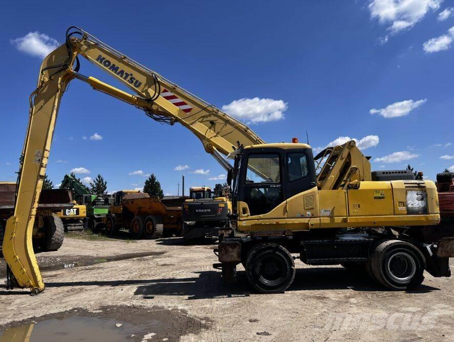 Komatsu PW220MH MH Manejadores de residuos industriales