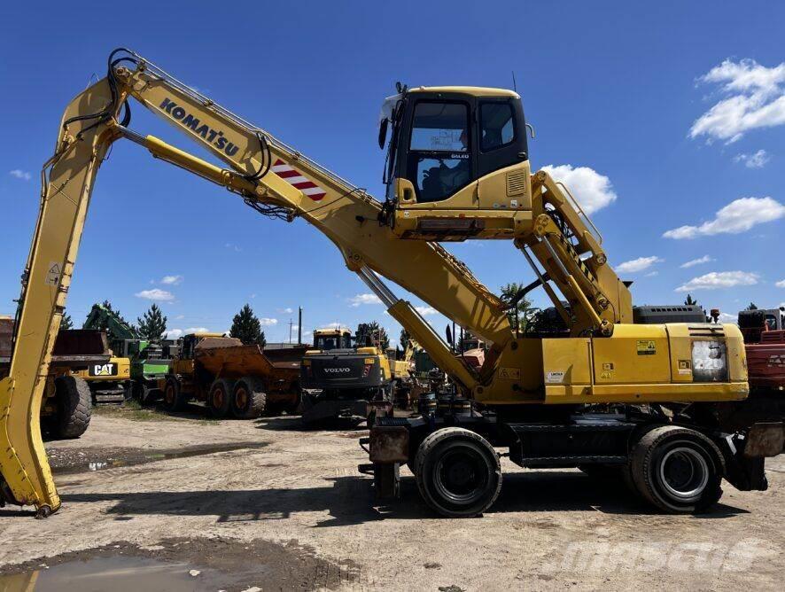 Komatsu PW220MH MH Manejadores de residuos industriales