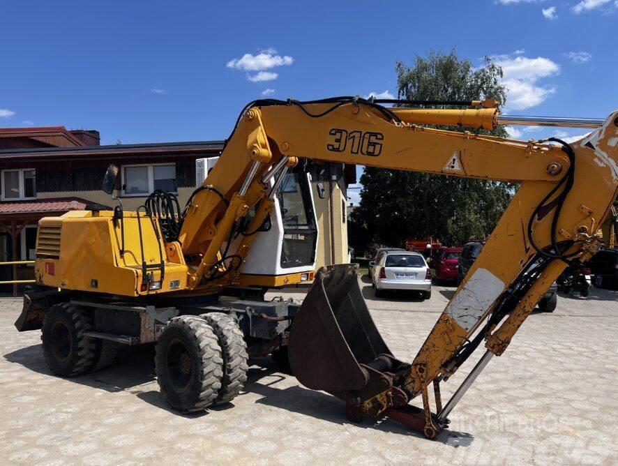 Liebherr A316 Excavadoras de ruedas