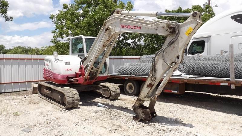 Takeuchi TB290 Excavadoras sobre orugas