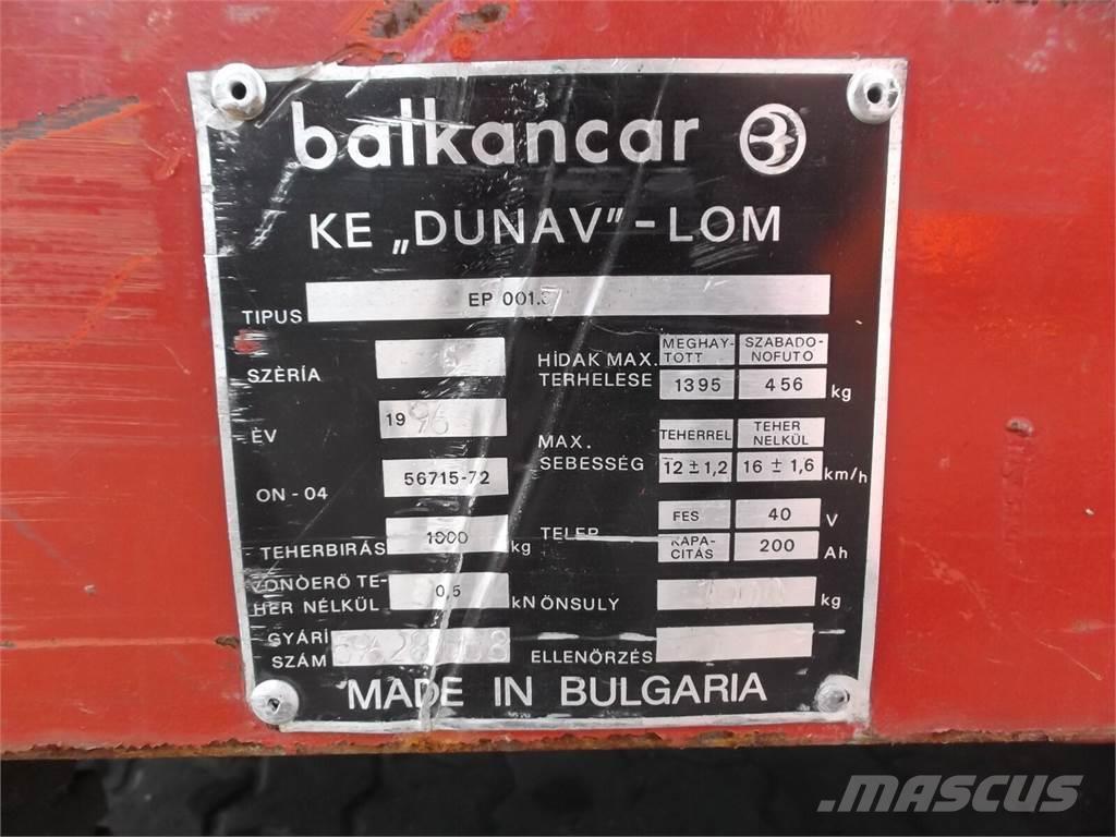 Balkancar EP001.3 !! NO BATTERY !! V-3666 OK baterías