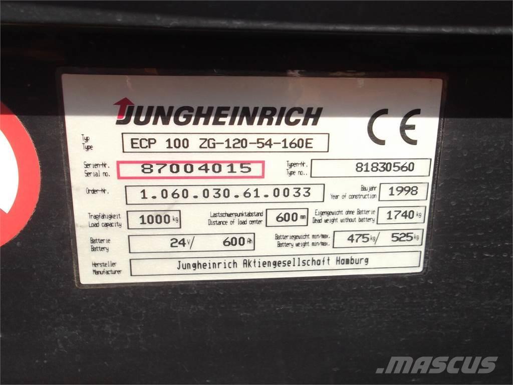 Jungheinrich ECP 100 V-3611 Apiladores manuales