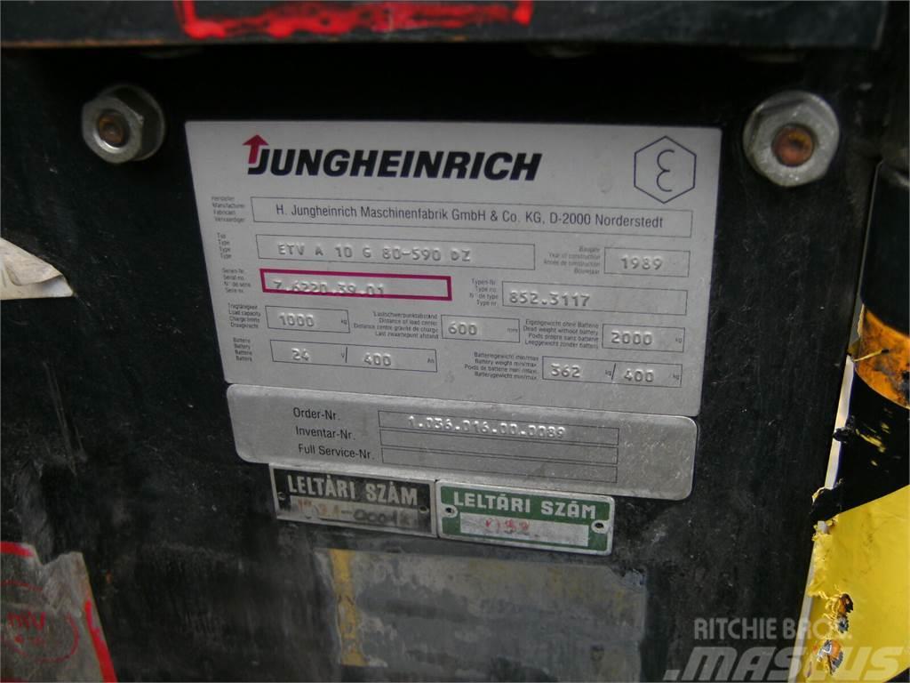 Jungheinrich ETVA10G V-3634 Montacargas de alcance de gran altura