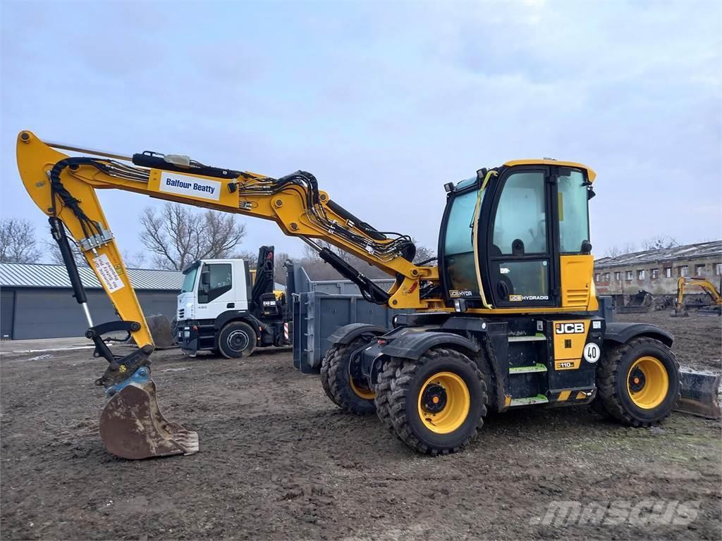 JCB Hydradig Excavadoras de ruedas