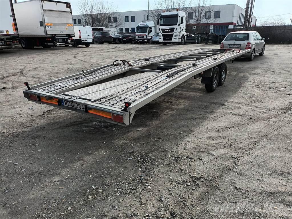  Albatrailer Nemeth car transporter 8,1 m Remolques para transporte de vehículos