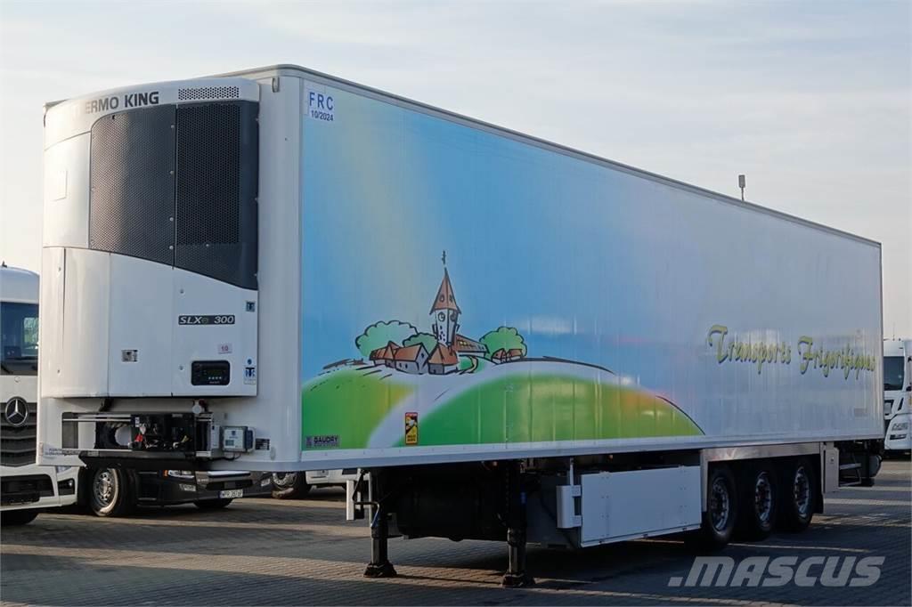 Chereau CHŁODNIA / THERMO KING SLXe 300 / 2015 ROK / OŚ PO Semirremolques de temperatura controlada