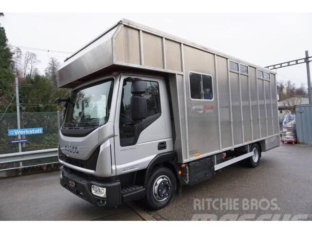 Iveco EUROCARGO 80-190 Lószállító Camiones para transporte de animales