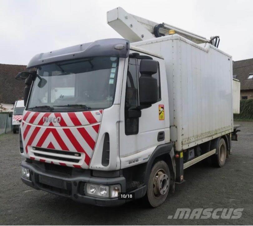 Iveco Eurocargo ML90E18 Lifting basket Plataformas sobre camión