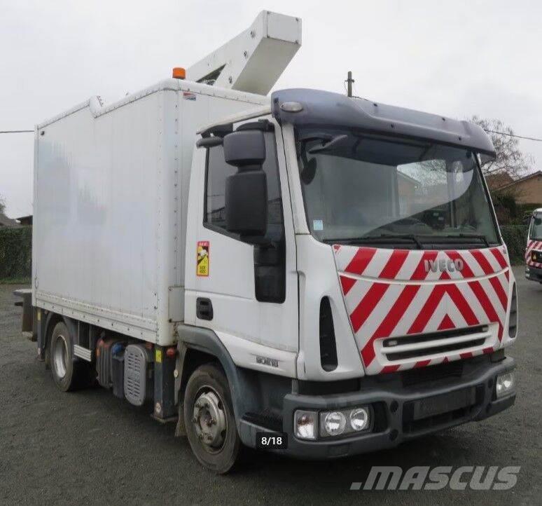 Iveco Eurocargo ML90E18 Lifting basket Plataformas sobre camión