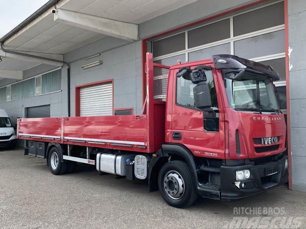 Iveco EuroCargo ML120E25 Flatbed Camiones de cama baja