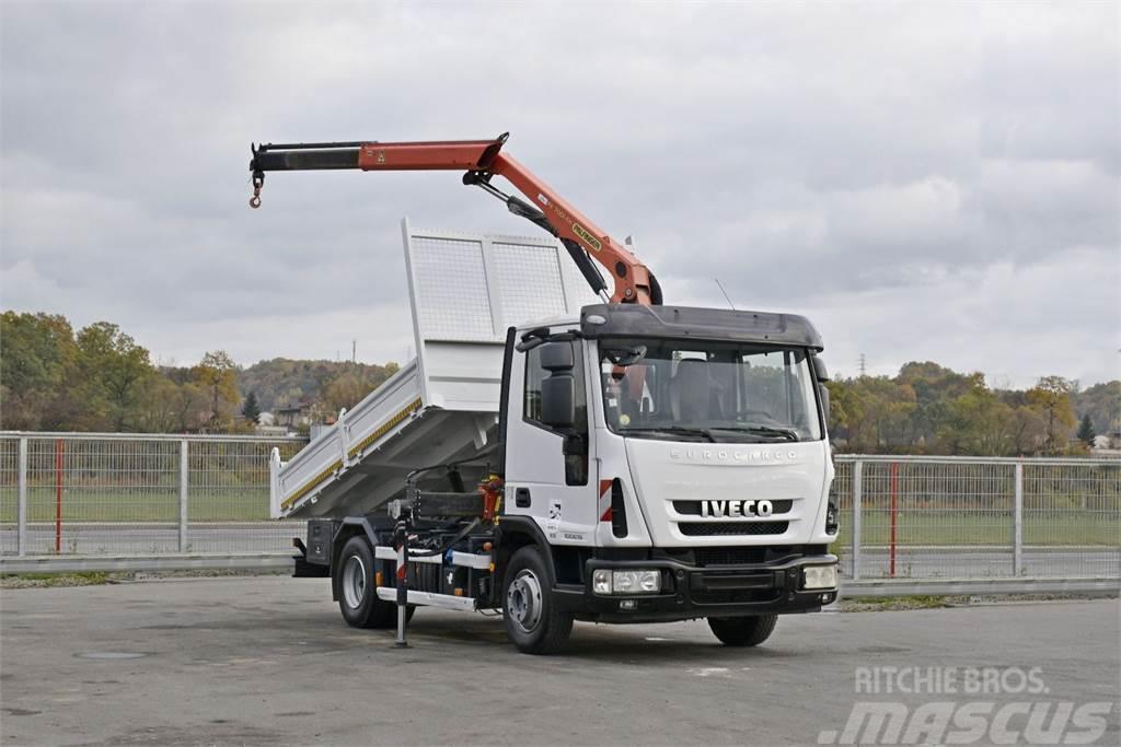 Iveco EUROCARGO 100E19 +PK 7001 H + FUNK * TOPZUSTAND Bañeras basculantes usadas