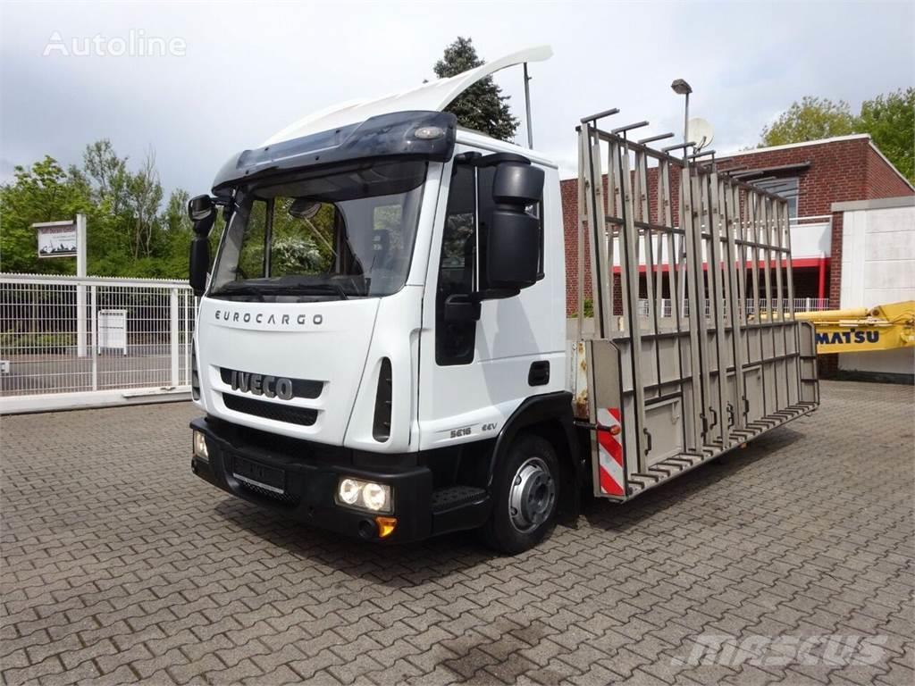 Iveco Eurocargo 75E16 Glass Transporter Semirremolques de transporte de vidrio