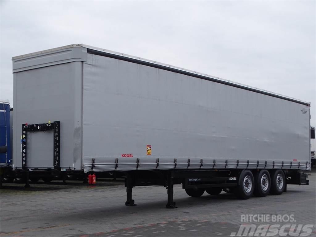 Kögel CURTAINSIDER / STANDARD / LIFTED AXLE / NEW / 2021 Semirremolques de caja de lona