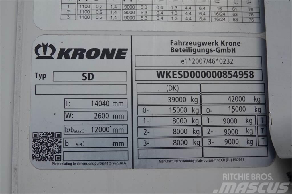 Krone CHŁODNIA / THERMO KING SLX 400 / 2018 ROK / DOPPEL Semirremolques de temperatura controlada