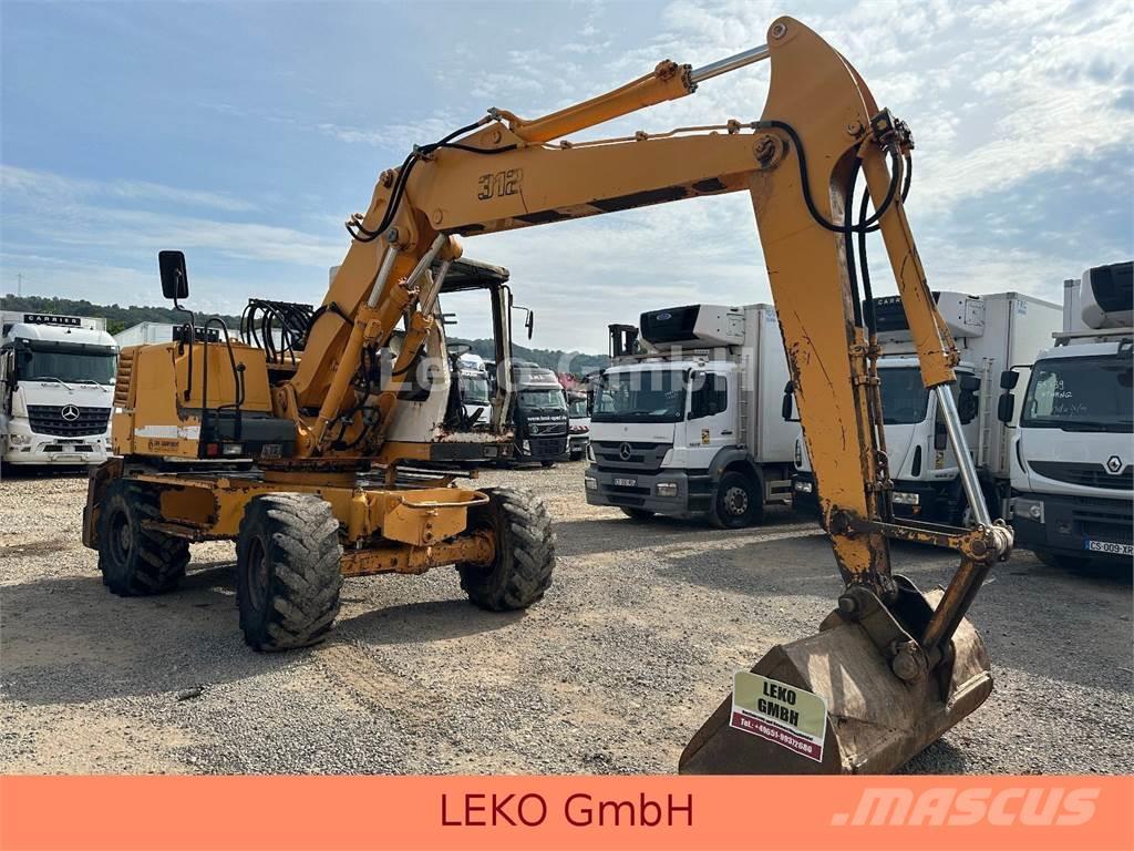 Liebherr A312 Excavadoras de ruedas