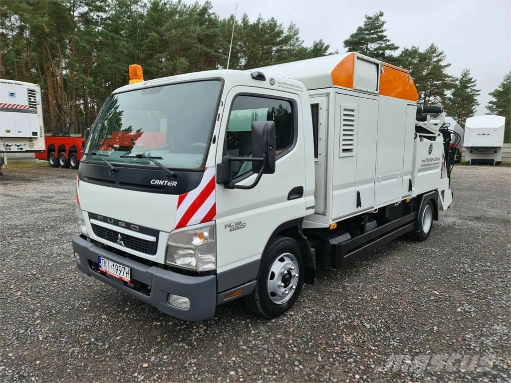 Mitsubishi CANTER	Szippantóskocsi Camiones aspiradores/combi