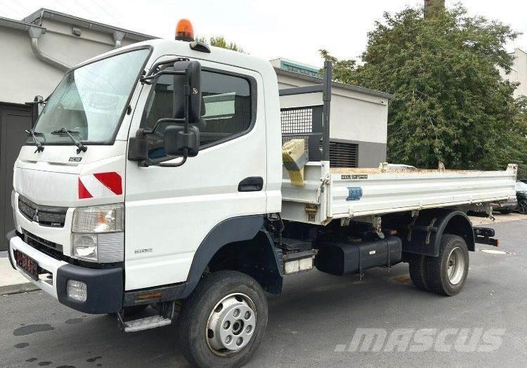 Mitsubishi Fuso 4x4 3 way tipper Bañeras basculantes usadas