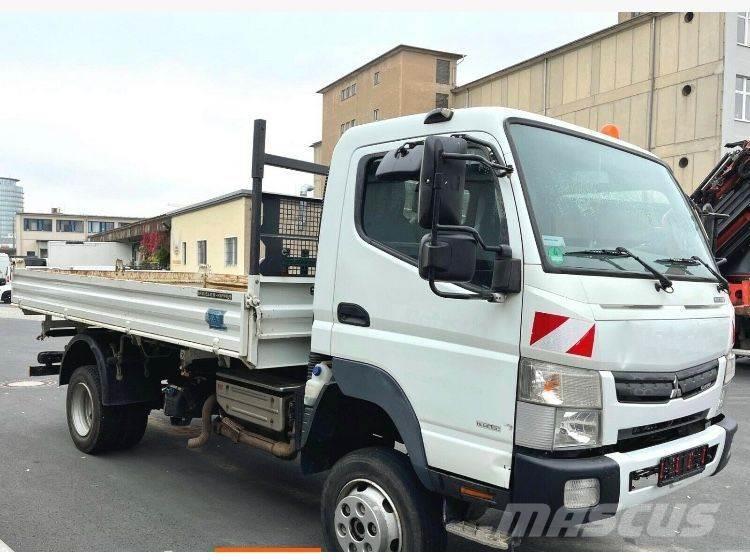 Mitsubishi Fuso 4x4 3 way tipper Bañeras basculantes usadas