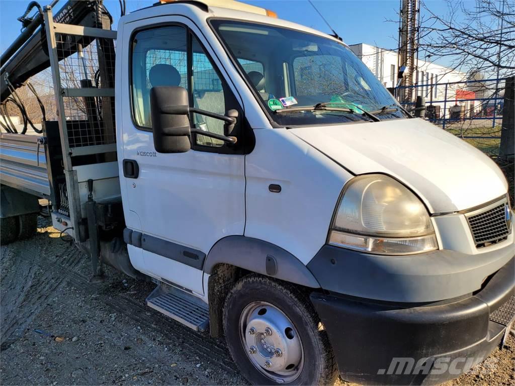 Renault Mascott 160 Three-sided tipper + Crane - 6.5tons Bañeras basculantes usadas