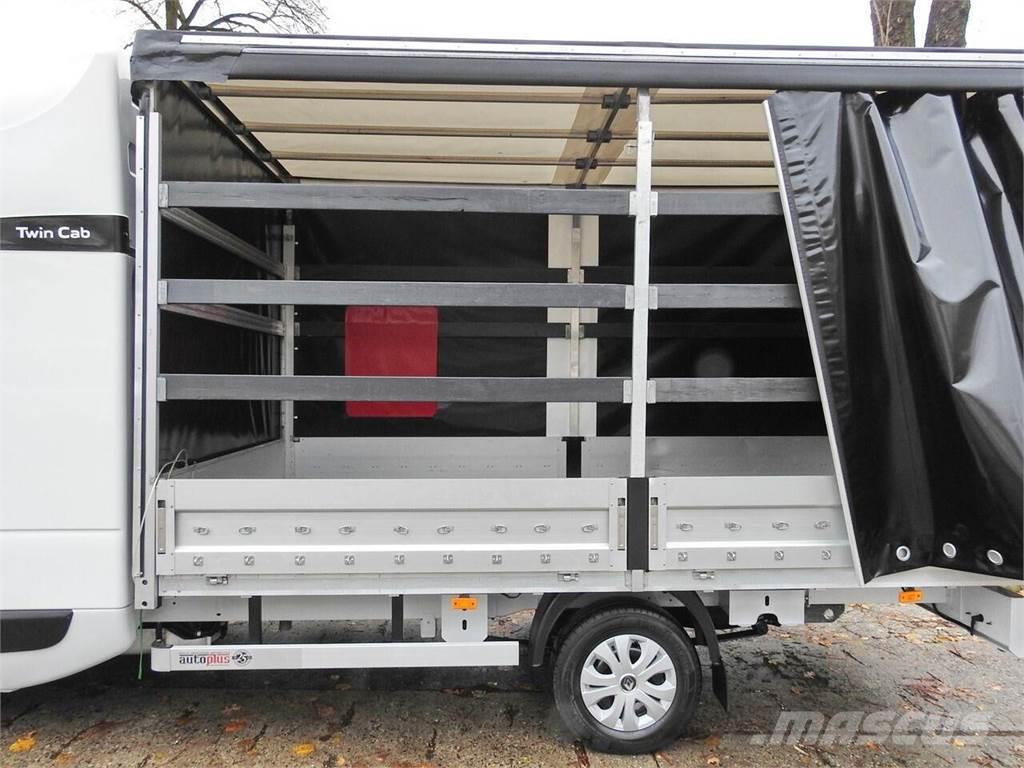 Renault MASTER PLANDEKA 8 PALET TEMPOMAT KLIMATYZACJA LEDY Camiones de superficie plana/cabrestantes