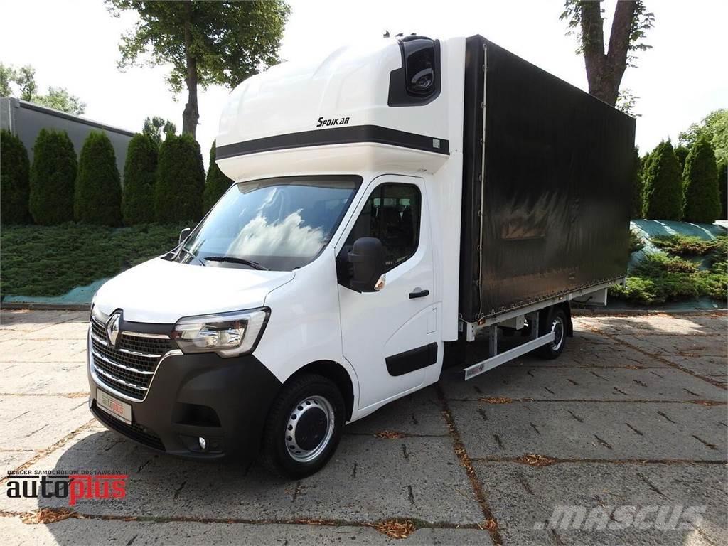 Renault MASTER  Camiones de superficie plana/cabrestantes